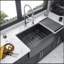 Farmhouse Sink - Évier de cuisine 27 po x 21 po x 10 po à tablier frontal en acier inoxydable de calibre 16
