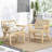 Transitional Outdoor Chairs  2  - & Wood Brown Club Of 2 Solid