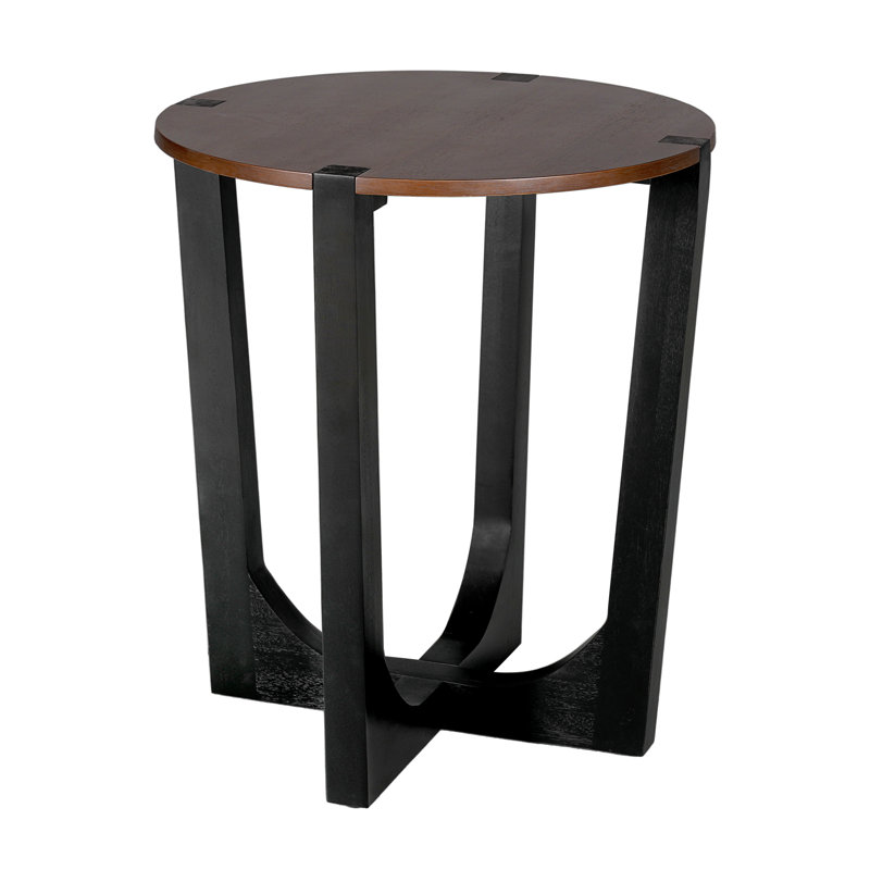 ACACIA SOLID WOOD SIDE TABLE