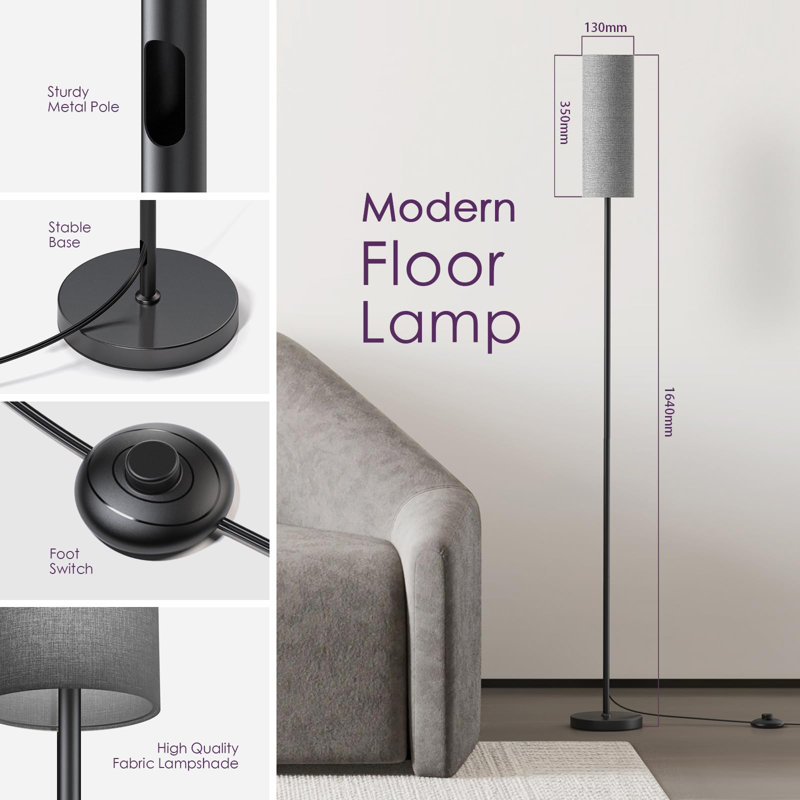 Lampe sur pied 65 po Steinber