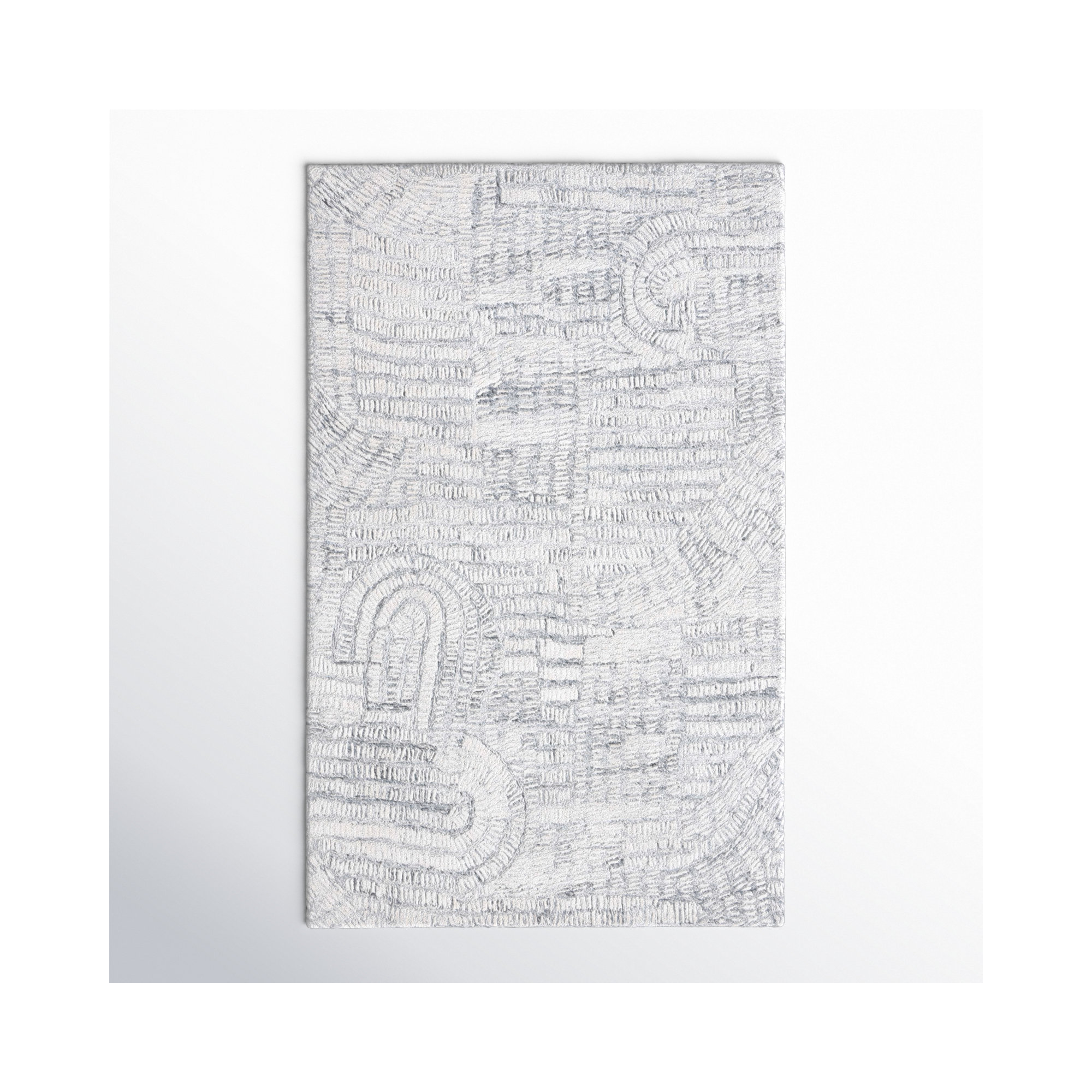 Audrina Hand Tufted Rug, Rectangle 5' x 8'