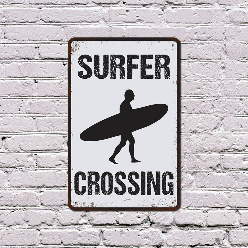 Signe Surfer 10 po x 14 po Surfer