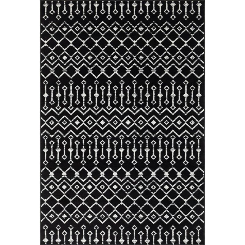 Moroccan Area Rug, Rectangle 183 x 274cm