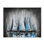 Blue Sailboats Abstract Boat Placemat | Polyester Home Decor