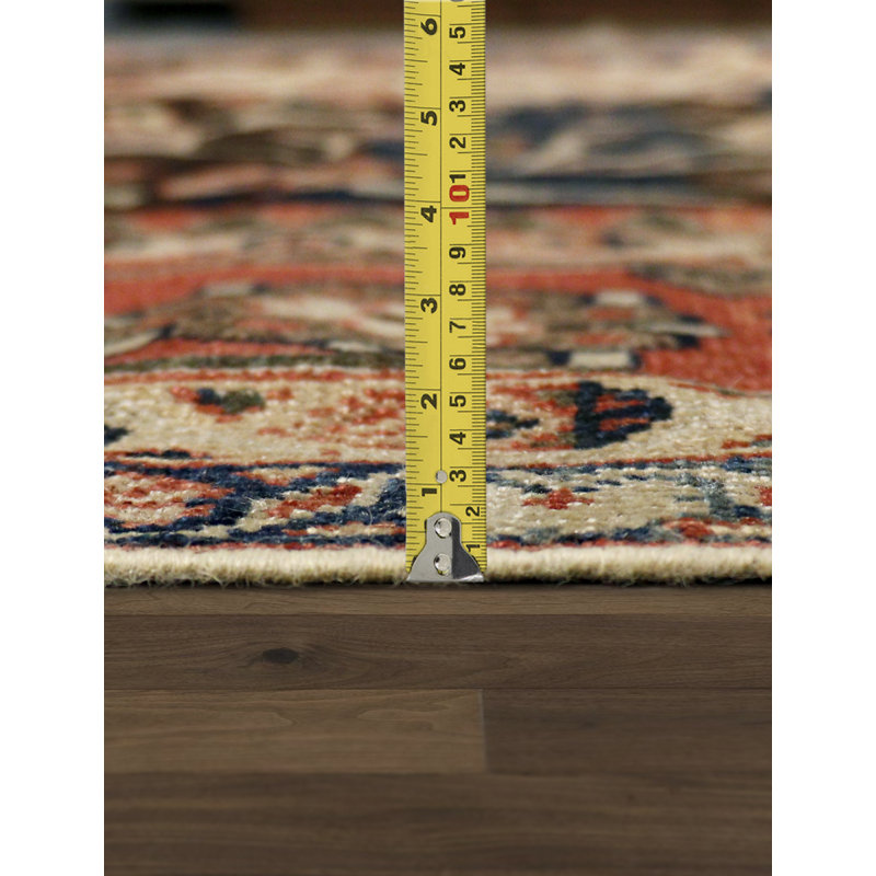 Antique Handmade Wool Oriental Area Rug