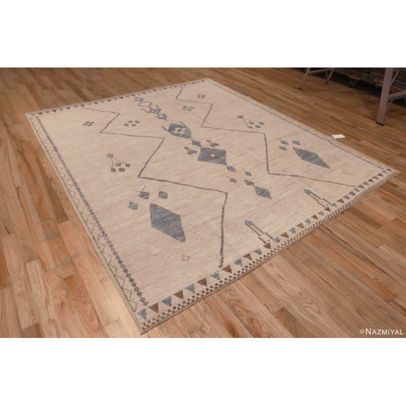 One-of-a-Kind 8'5" X 9'8" Hand Knotted Area Rug