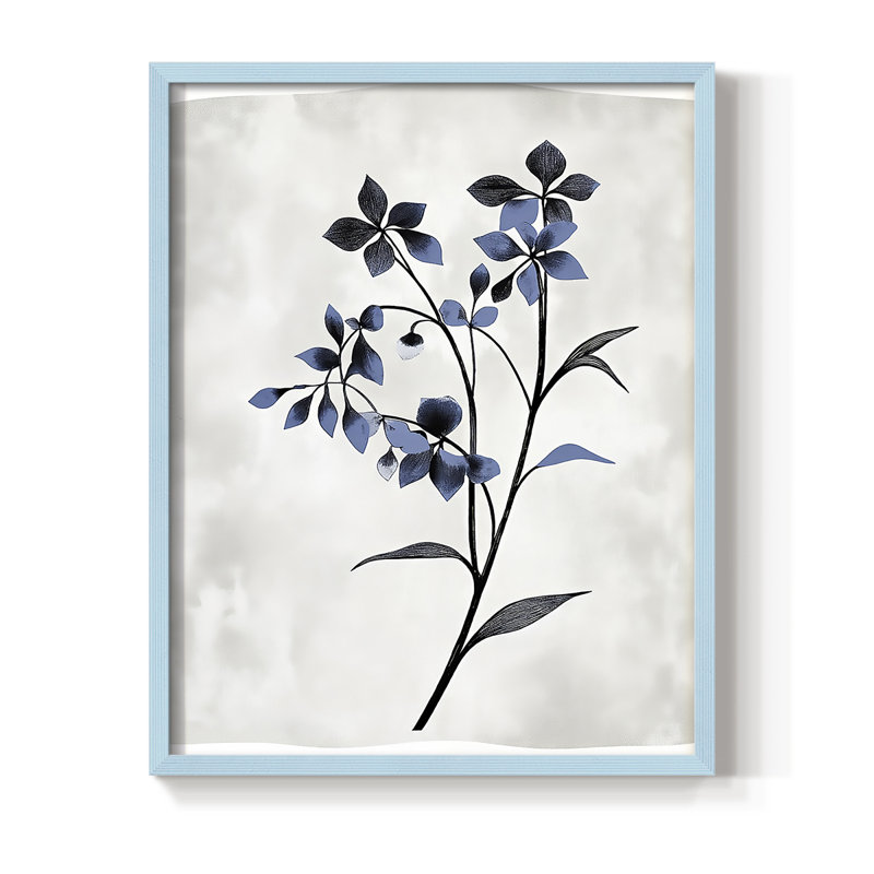 "NAUTICAL Series XXXII", Bleu, H 11 po x l 9 po