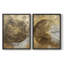 ABSTRACT Series CCXI - reproduction encadrée de qualité supérieure - prête à être accrochée - aucun clou requis - aucun clou requis-2031704442-2031704437