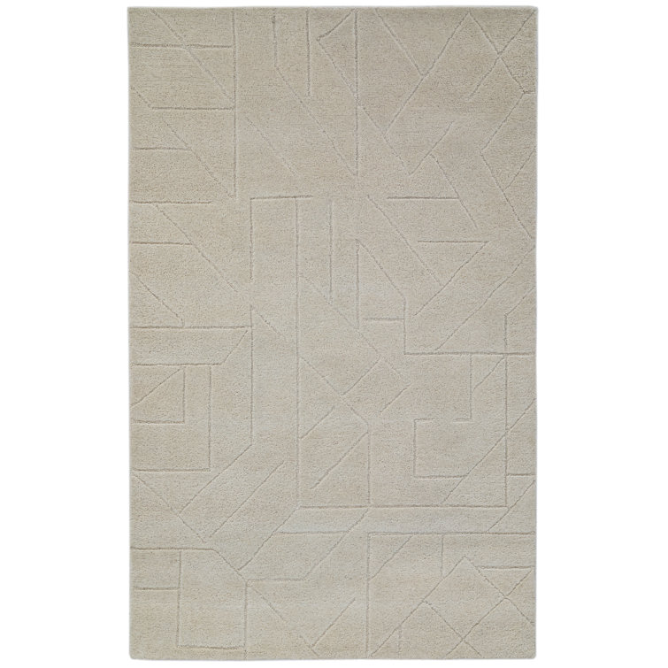 Orenthal Hand Tufted Wool Relief Rug