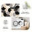 Beige Geometric Circles carpet-easy to clean, machine-washable, soft and comfortable; suitable for door mats, kitchens, living rooms, bedrooms, corridors, and laundry areas. Easy to clean, durable carpet for home decoration.-1586772957