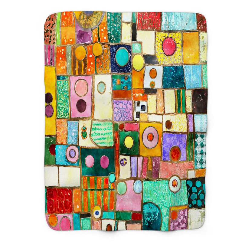 Bright Quilt - 1 Piece Blanket, Twin