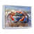 White Floater Framed
