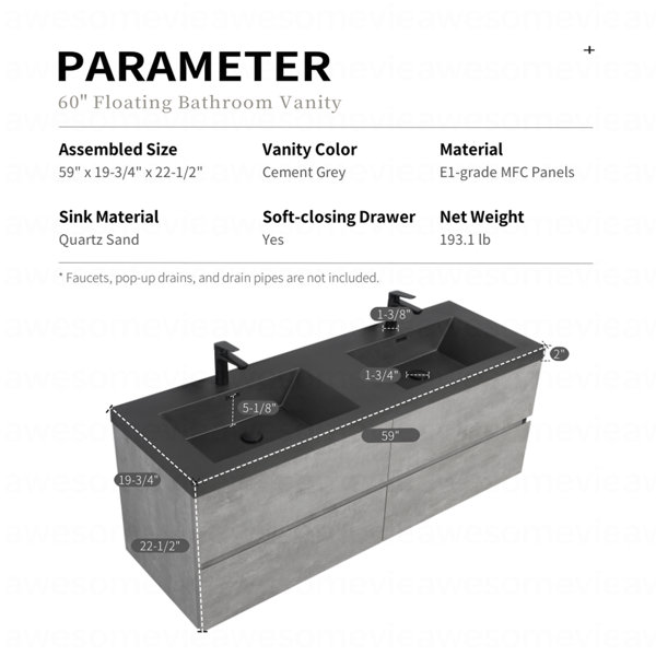 Dimensions du produit