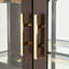 Vitrine Belmont Place - Espresso
