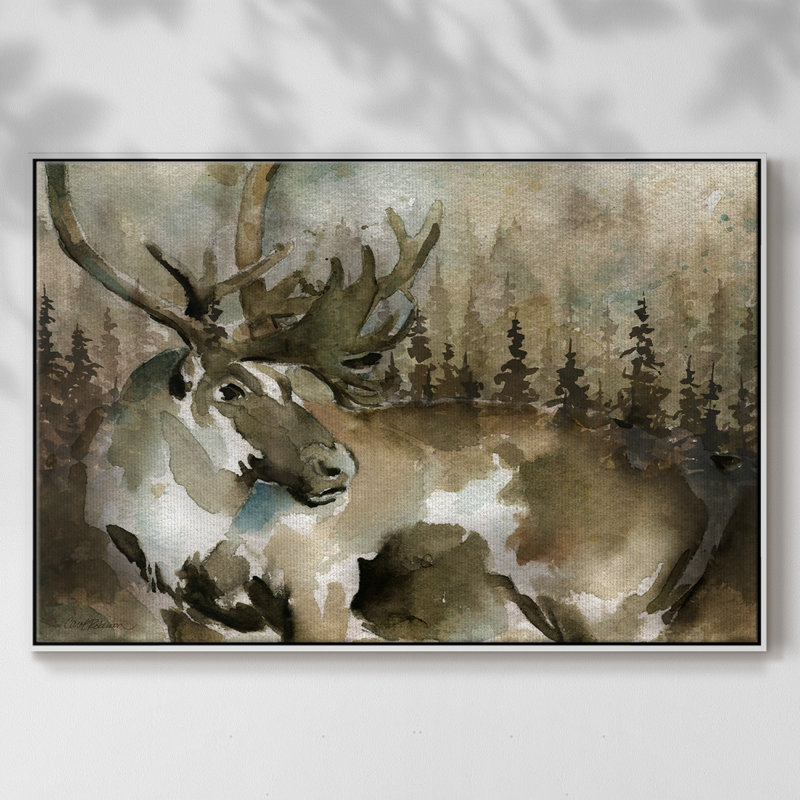 " Lodge Twilight III ", White, 27" H x 41" W x 2" D