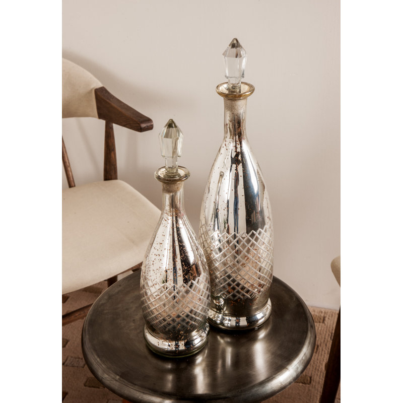Islais Glass Decorative Bottle