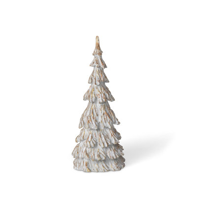 Snowy Tabletop Pine Tree