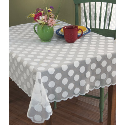 Polka Dots Square Tablecloth