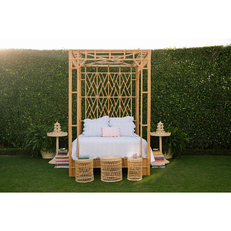 Amanda Lindroth Paradise Canopy Bed, King