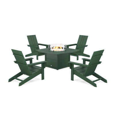 Outdoor Adirondack Chair With Table