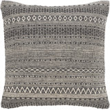 Leif Geometric Wool Blend Reversible Throw Pillow