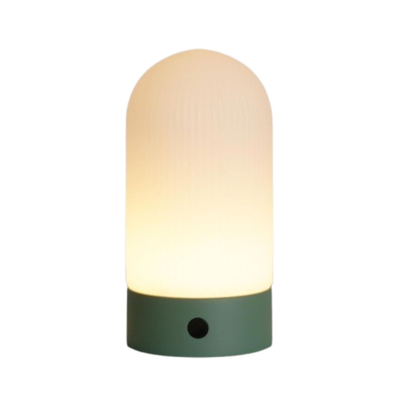 Battery Operated Cactus-shaped Portable Led Table Lamp Green