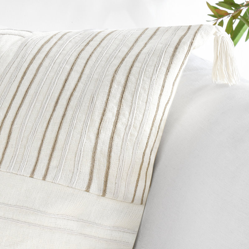 Apana Linen Square Pillow Cover & Insert