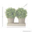 Plante artificielle en pot 10 po