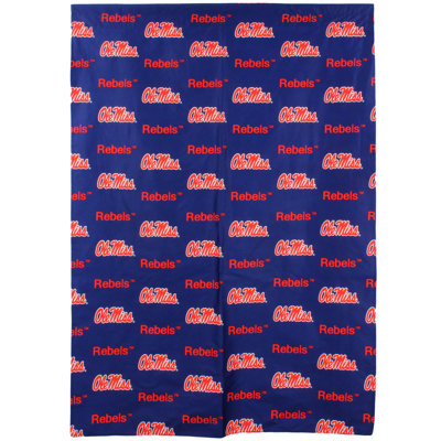 NCAA Cotton Semi Sheer Curtain