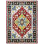 Tapis oriental rouge / jaune / noir Ethyleen-22363457