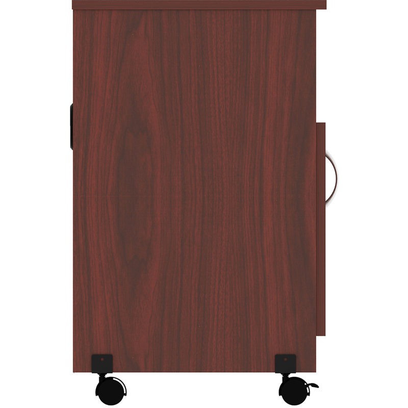 30.8'' H x 19.3'' W AV Cart with Wheels