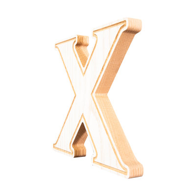 Rayne Solid Oak 8" Letter
