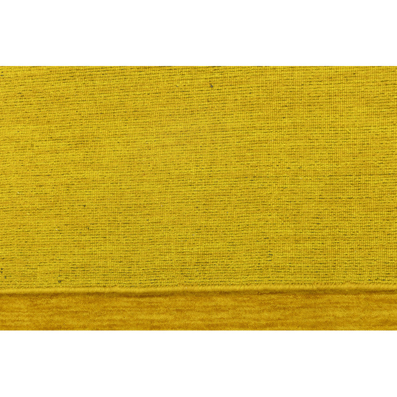 Zhu Hand Loomed Gabbeh Rug, 100% Wool, Solid Colour, Fade & Stain Resistant, Durable, All Sizes, India-Made.