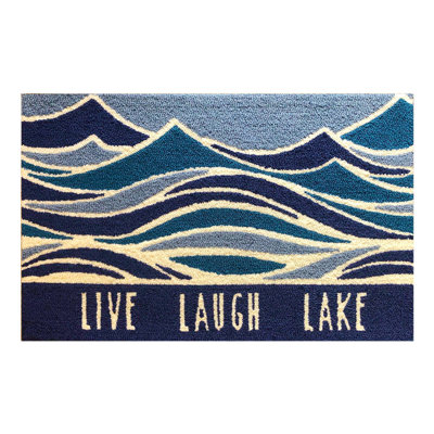 Live Laugh Lake Size 24"X36"