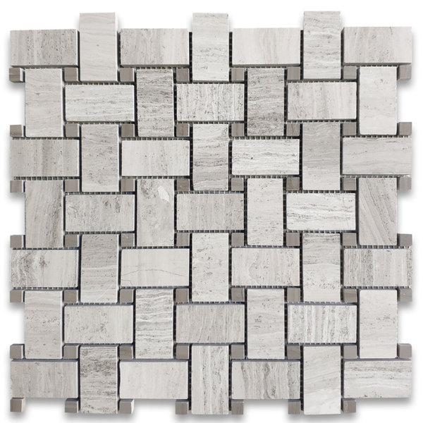 12" x 12" Marble Mosaic Wall & Floor Tile