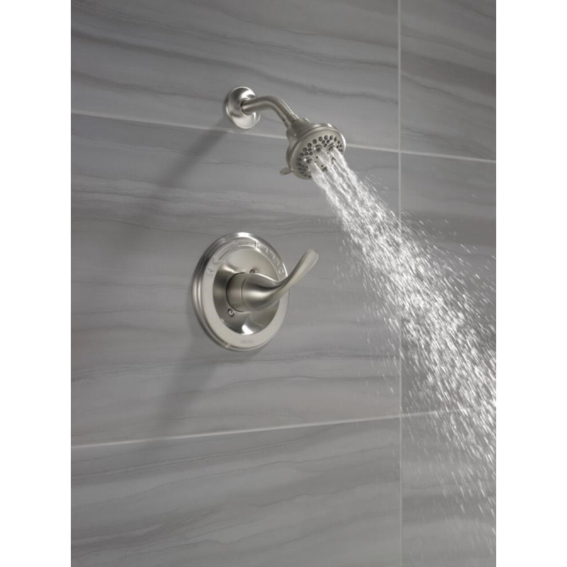 Classic Single-Function Shower Faucet Set, Shower Valve Trim kit, Brilliance Stainless