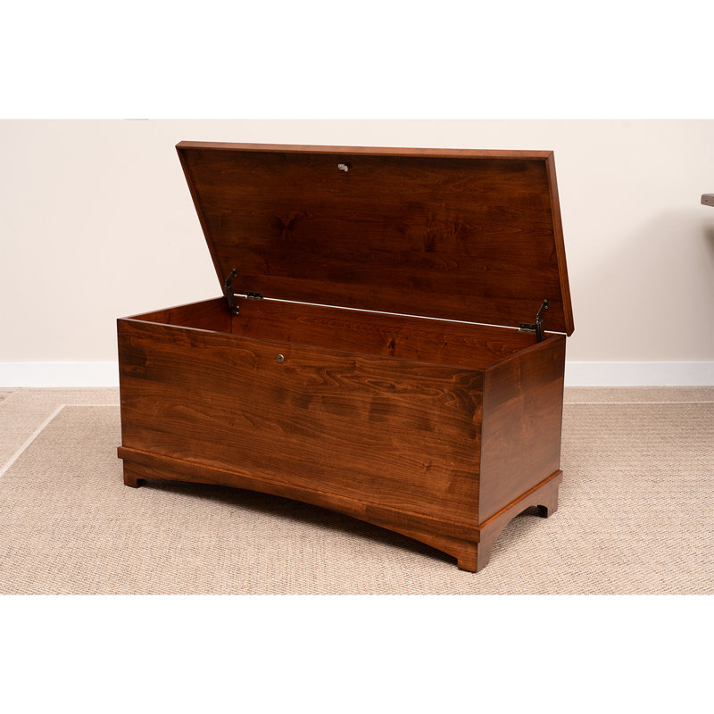 Whitley Brown Maple Cedar Hope Chest, 36", Brown Maple