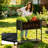 Elevated Metal Planter Box, Double-layer, with wheels