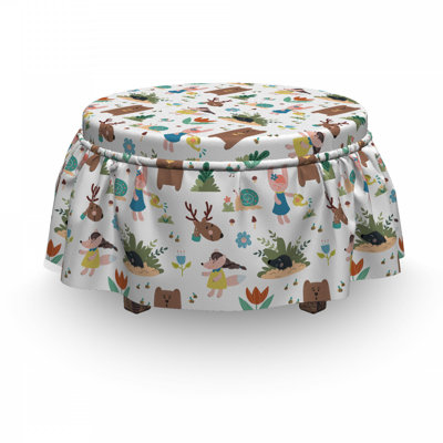Ottoman Slipcover