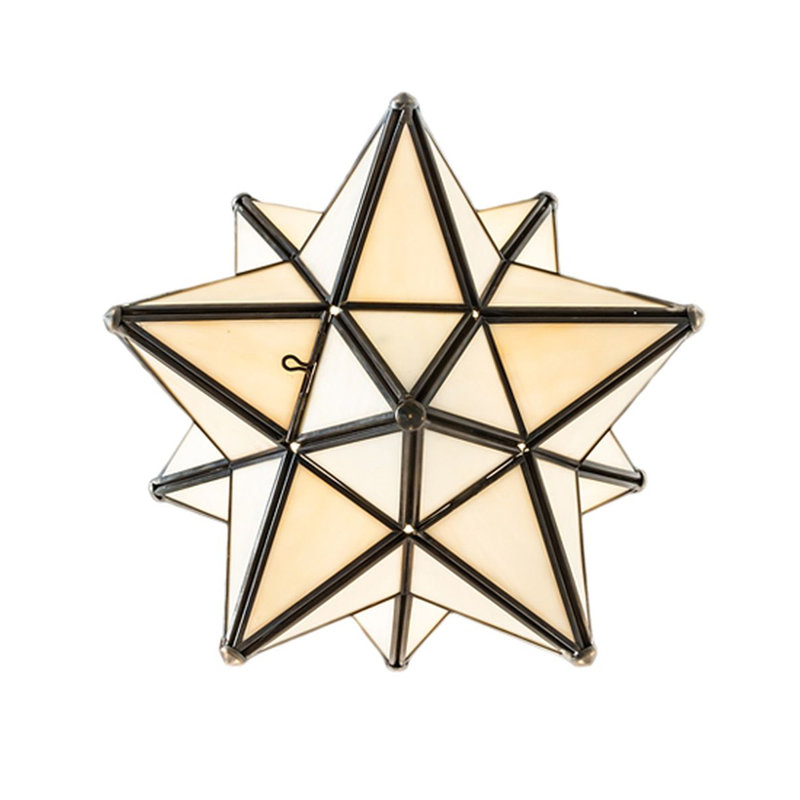 Moravian Star 4 - Light Pendant