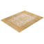 Tapis ivoire traditionnel noué à la main de conception unique 8 pi x 10 pi 1 po Keller