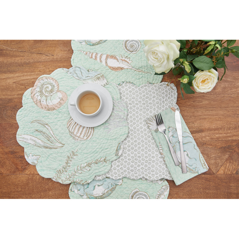 Serviette réversible en coton Fairlight Breezy Shores