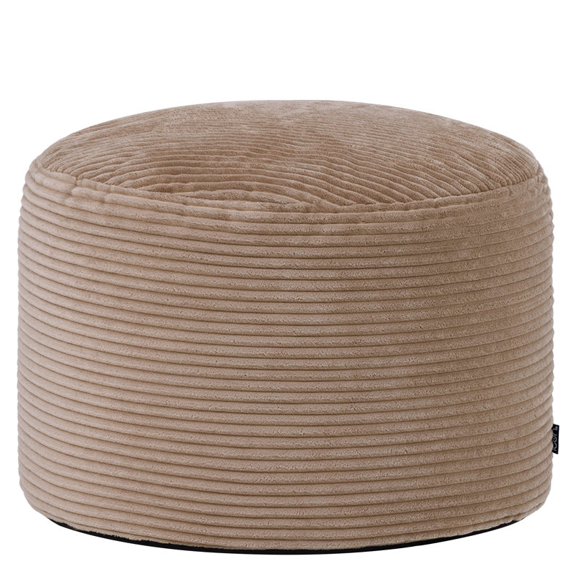 Milano Corduroy Footstool, Brown