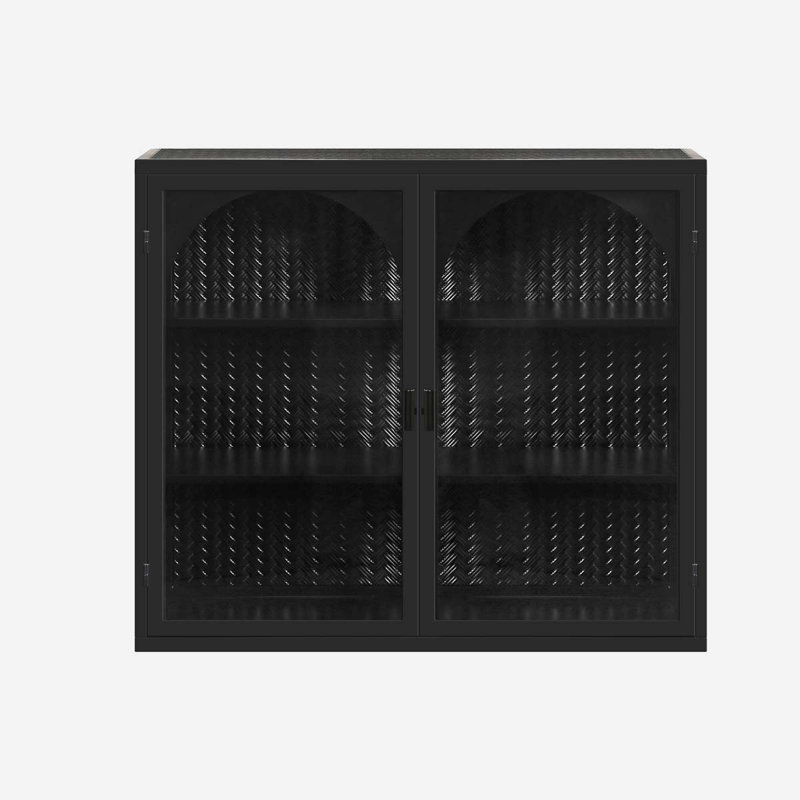 Armoire murale 27,56 po Jellisa, Noir