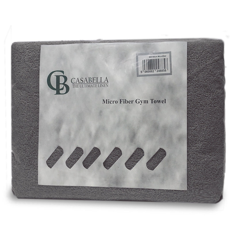 Microfiber Fast Drying Bath sheet, Grey, 1