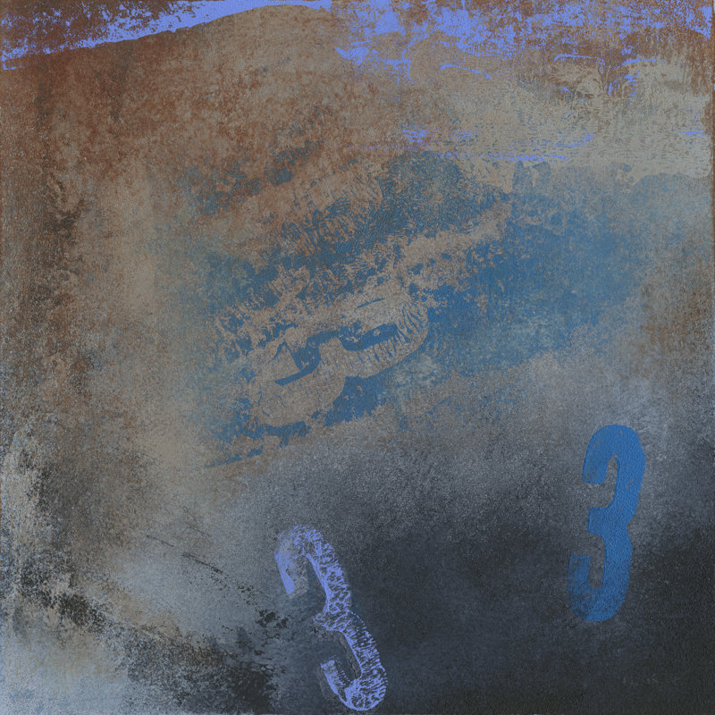 Letters & Numbers I by Sharon Gordon - Wrapped Canvas Art Prints, 122cm H x 122cm W x 3.8cm D