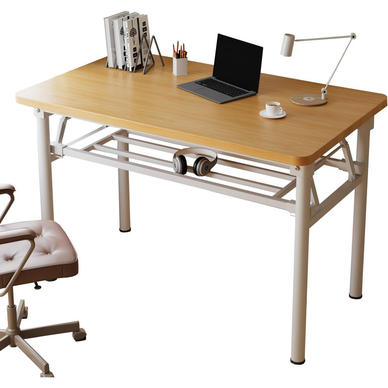 31.5 Inch Foldable Computer Desk Small Folding Table Office Desk