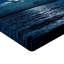 Ensemble de 2 draps-housse Ambesonne Night Dramatic Sky Moon Ocean bleu foncé blanc-106759059