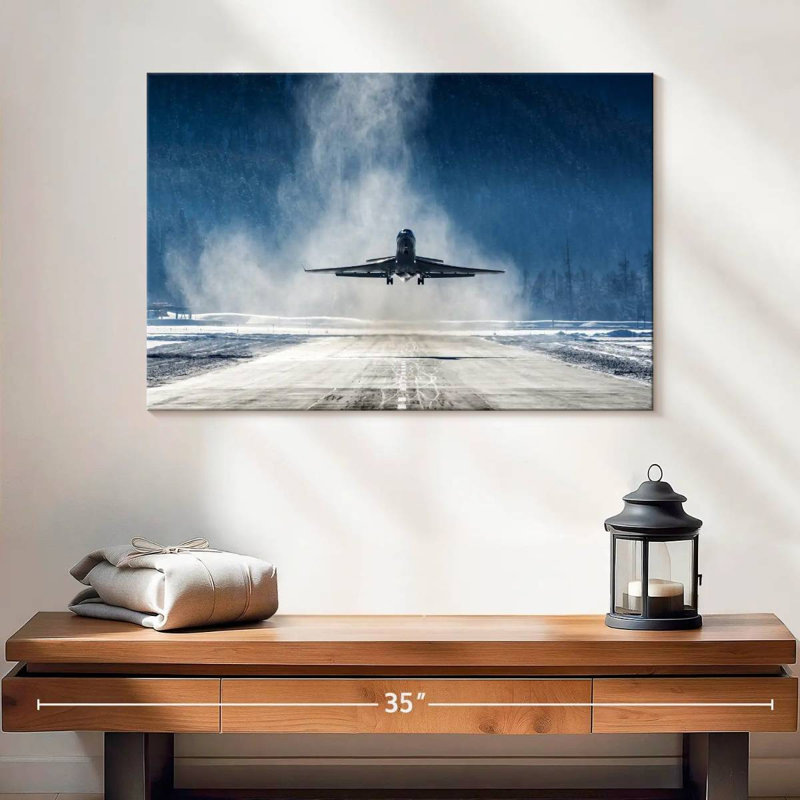 Mehar First Flight Plane, 16" H x 24" W