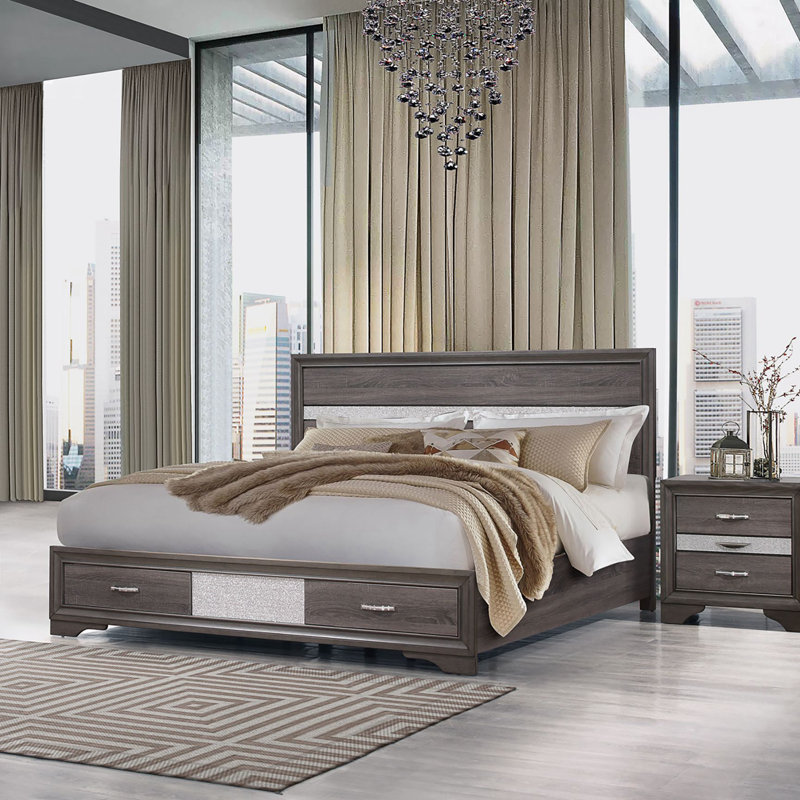Lit Ryder Sparkle Grey, Complète